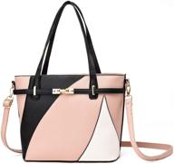 👜 stylish nevenka leather crossbody shoulder handbags & wallets: perfect for women's totes! logo