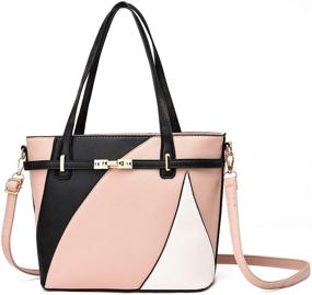 img 4 attached to 👜 Stylish Nevenka Leather Crossbody Shoulder Handbags & Wallets: Perfect for Women's Totes!