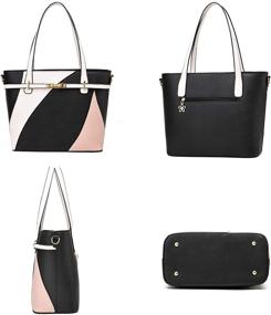 img 1 attached to 👜 Stylish Nevenka Leather Crossbody Shoulder Handbags & Wallets: Perfect for Women's Totes!