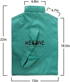 img 1 attached to 🐾 Weone Waterproof Pet Carrier Sling: Portable, Foldable & Washable Bag for Cat and Dog Travel, Nail Clipping, Cleaning & Grooming