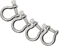 smtung 304 stainless steel bow-shaped load shackle - ideal for camping, hiking, and outdoor sports - available in 6mm, 8mm, 10mm, and 14mm sizes логотип