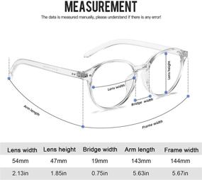 img 1 attached to STORYCOAST Blocking Glasses Eyeglasses Computer