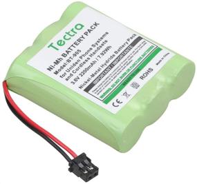 img 1 attached to 🔋 Tectra 2-пакет BT-905 BT800 BT-1006 BP-905 Замена батареи для беспроводных телефонных трубок для Uniden, Panasonic, AT&T 200, 24032