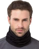 tough headwear reversible microfiber fleece men's accessories in scarves logo