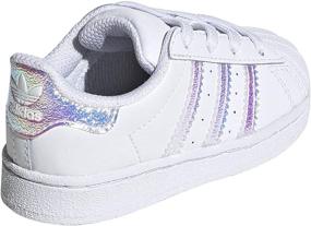 img 2 attached to 👟 Adidas Originals Superstar Athletic Shoes for Unisex Toddler Girls