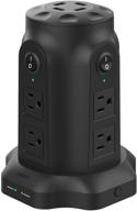 umirro desktop power center surge protector - 8 outlets, 4 usb charging ports, 1080 joules, 6.8a logo