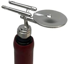 img 3 attached to 🚀 USS Enterprise Bottle Stopper - Star Trek - The Original Series