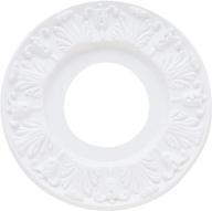 🏢 westinghouse lighting 7702700 - molded plastic ceiling medallion, 10 inch dia, 1 pack, white finish logo