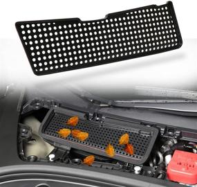 img 4 attached to 🚗 Tesla Model 3 2021 Air Intake Grille - ABS Plastic Vent Cover for Improved Air Conditioning Inlet Protection - Model 3 Accessories