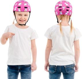 img 3 attached to 🚲 CLISPEED Kids Bike Helmet: Adjustable, Multi-Sport Protection for 3-8 Years - CPSC Certified