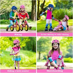 img 2 attached to 🚲 CLISPEED Kids Bike Helmet: Adjustable, Multi-Sport Protection for 3-8 Years - CPSC Certified