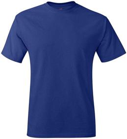 img 2 attached to 👕 Hanes Men's Tagless Cotton T-Shirt - Size Large | T-Shirts & Tanks Collection