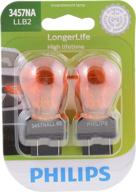 💡 enhance longevity of your lighting with philips 3457na longerlife miniature bulb, 2 pack logo