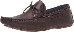 img 4 attached to Men's Cognac Driving Loafer Shoes by Tommy Hilfiger: Enhanced Slip-Ons