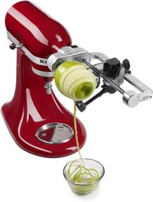 img 2 attached to 🍽️ Enhance Your Culinary Creations with the KitchenAid Spiralizer Attachment - 1", Silver