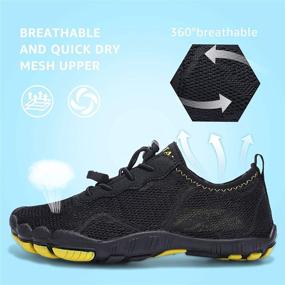 img 3 attached to 👟 Кроссовки для детей HIITAVE для мальчиков и девочек - быстро сохнущая аква-спортивная обувь, легкие спортивные кроссовки (малыш/подросток)