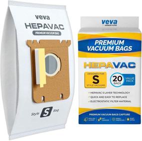 img 4 attached to 🧹 VEVA 20 Pack Premium Vacuum Filter Bags: Type EL202F S-bags Compatible with Electrolux EL6985 EL6988, EL6989, EL7000, EL7020, and EL7025 Series - Efficient Cleaning Solutions