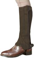 ovation ladies elite amara chaps women's equestrian shoes logo