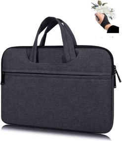 img 4 attached to 👜 Space Gray Carrying Bag Sleeve for Huion KAMVAS Pro 13 GT-133, GT-116, Huion Q11K V2, Wacom Cintiq 13HD, Xp-Pen Artist12