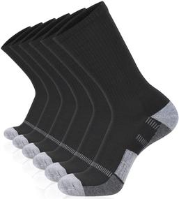 img 4 attached to COOVAN Cushioned Athletic Running Socks