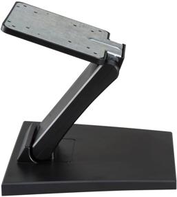 img 4 attached to Wearson WS-03A Adjustable LCD TV Stand: Folding Metal Monitor Desk Stand with VESA Hole 75x75mm & 100x100mm for Enhanced Convenience