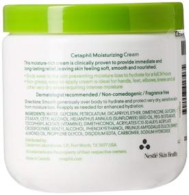 img 3 attached to 🧴 CETAPHIL Moisturizing Cream, Pack of 3 - 16oz each, Hydrating Moisturizer for Dry to Very Dry, Sensitive Skin, Restores Skin Barrier in 1 Week, Fragrance-Free, Non-Greasy Body Cream