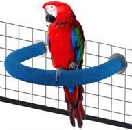🐦 finyii parrot perch: natural supplies for small to medium birds - ideal for cockatiels, lovebirds, conures, and african greys logo