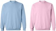 👕 gildan heavy blend crewneck sweatshirt for men: the ultimate comfort in clothing and shirts logo