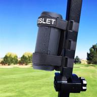 🔊 golf cart speaker mount: xislet 2-straps bike speaker holder - compatible with bicycle, club car, and ezgo cart - attaches to railing, crossbar, or frame for bluetooth wireless speakers логотип