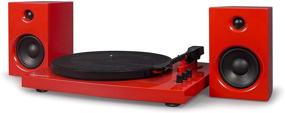 img 1 attached to 🎶 Crosley 2 Скорость Bluetooth Патефон Колонка Система - Конечное домашнее аудио решение для патефонов и аксессуаров