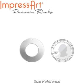 img 2 attached to ImpressArt Washer Premium Stamping Aluminum