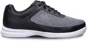 img 1 attached to Brunswick Men's Frenzy Static Bowling Shoes: Sleek Black/Gray Design for Optimal Performance