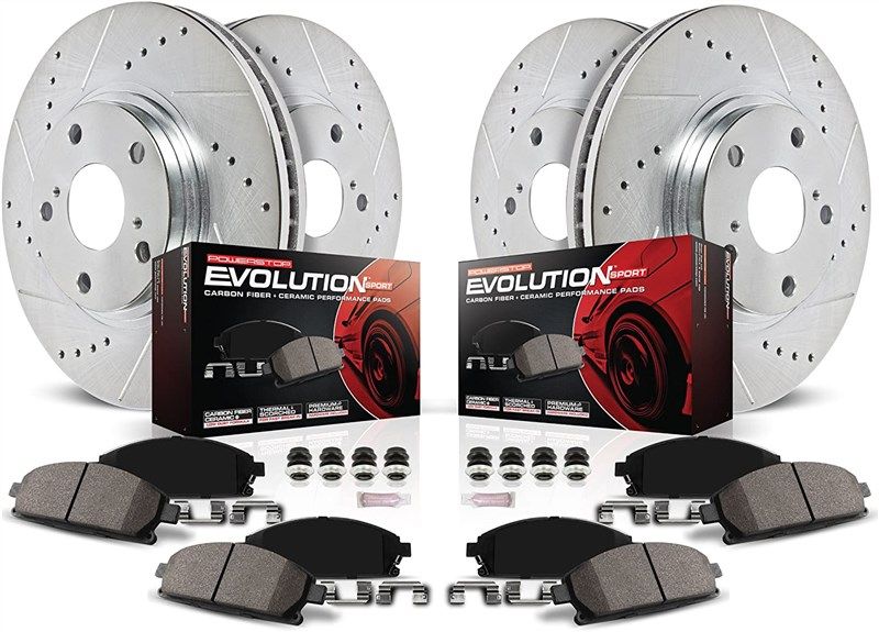 k212 drilled slotted evolution ceramic 로고