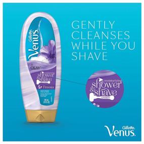 img 1 attached to 🪒 Shop the Gillette Venus Moisturizing Shaving Cream with Olay - 6 Count, 10oz Each, Freesia Scented