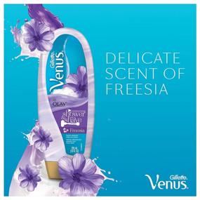 img 3 attached to 🪒 Shop the Gillette Venus Moisturizing Shaving Cream with Olay - 6 Count, 10oz Each, Freesia Scented