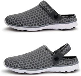 img 3 attached to 👞 Comfortable and Breathable Men's Sandals: Meduman Slipper Shoes for Walks