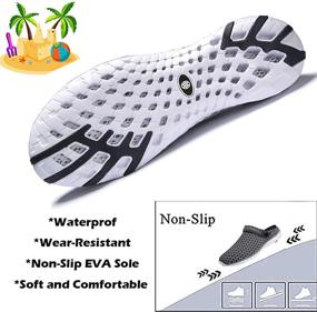 img 1 attached to 👞 Comfortable and Breathable Men's Sandals: Meduman Slipper Shoes for Walks