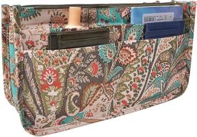 img 3 attached to Vercord Printed Handbag Organizer Pockets Women's Accessories