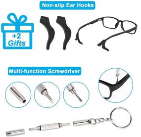 img 3 attached to 👓 LJZspangle Eyeglass Retainers: Anti-Slip, Adjustable - Top Choice for Secure Eyewear Fit