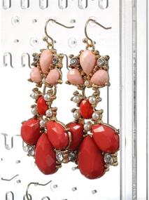 img 1 attached to Earring and Jewelry Organizer - Holds up to 140 Pairs of Earrings
