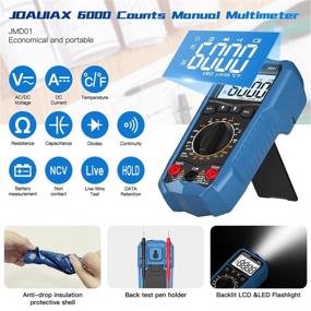 img 2 attached to JOAUIAX Multimeter Temperature Resistance Light JMD01