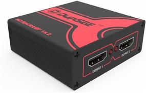 img 3 attached to ДупСи Сплиттер 1x2 HDMI 4K 1.4a Распределитель сигнала - Поддерживает 3D, 4K, 1080p, Dolby, True HD, DTS-HD | CEC, цвет 12 бит | Разъем питания USB Micro-B