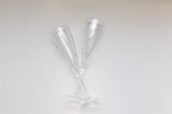 disposable champagne glasses plastic imports logo