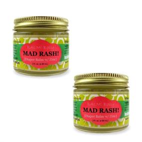 img 1 attached to 🌿 BALM! Baby MAD Rash Natural Diaper Balm Skin Aid with ZINC: Pack of 2 - Gentle and Effective Relief for Baby's Delicate Skin