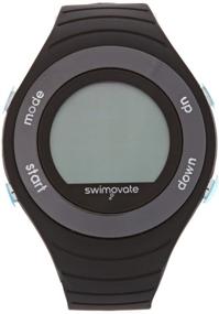img 3 attached to 🏊 Black Swimovate Poolmate Heart Rate Monitor and Lap Counter Watch