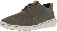 👟 clarks men's urban khaki textile shoes logo