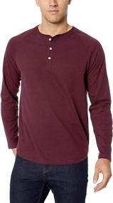 img 2 attached to Burgundy Long Sleeve Shirt - Amazon Essentials Regular Fit for All-day Comfort