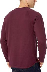 img 1 attached to Burgundy Long Sleeve Shirt - Amazon Essentials Regular Fit for All-day Comfort