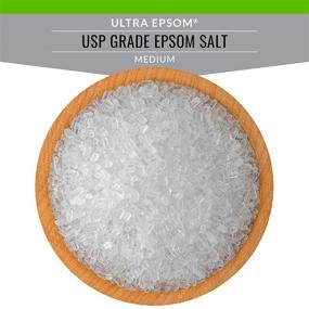 img 1 attached to 🛀 Усилите свой опыт купания с Солью Ultra Epsom премиум-класса от SaltWorks, среднего зерна, упаковка 2 фунта.