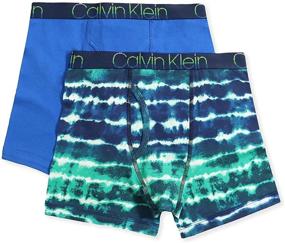 img 1 attached to 🩲 Стильные и комфортные классические трусы Calvin Klein Heather для мальчиков